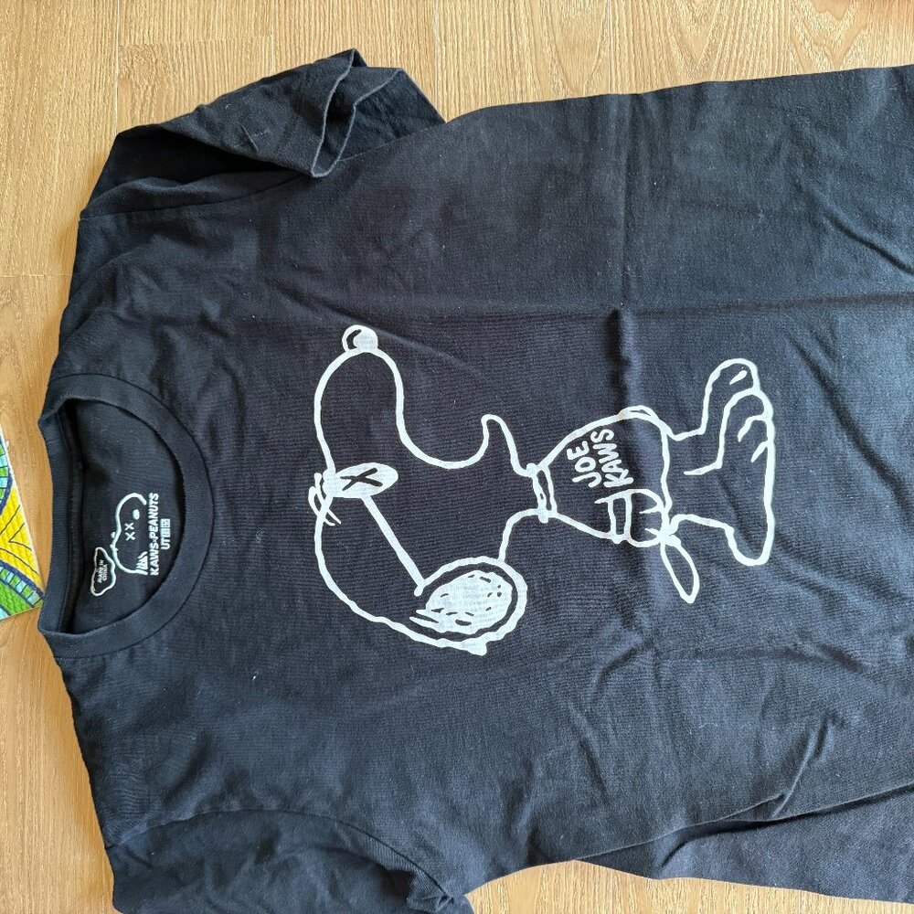 Uniqlo snoopy Kaws cool guy
